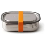Black + Blum Auslaufsichere Lunchbox "Steel Lunch Box" aus Edelstahl inkl. Gabel