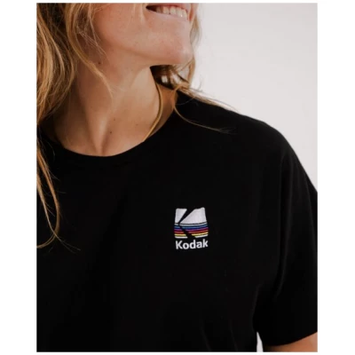 Brava Fabrics Kodak Color Oversize T-Shirt Schwarz