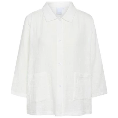 CCDK COPENHAGEN Maria Pyjama Shirt aus Bio-Baumwolle