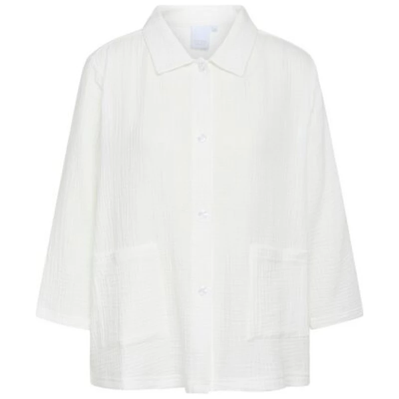 CCDK COPENHAGEN Maria Pyjama Shirt aus Bio-Baumwolle