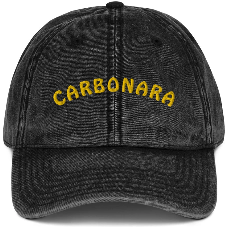 Carbonara - Vintage Cap - Multiple Colors