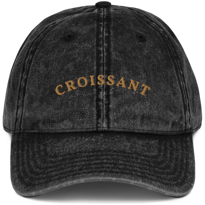 Croissant - Vintage Cap - Multiple Colors