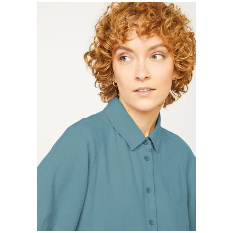 Damen Bluse aus Ecovero Leinen Mix | OCRA recolution