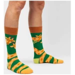 DillySocks Socken Green Longneck aus Biobaumwoll-Mix