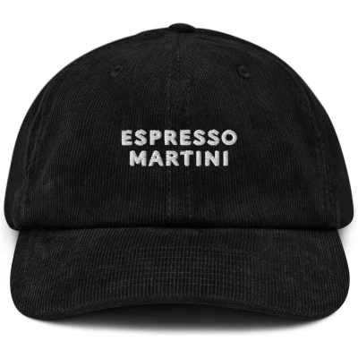Espresso Martini - Corduroy Cap - Multiple Colors