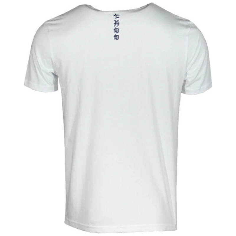 FÄDD Herren T-Shirt Rundhals aus Bio-Baumwolle "Nudelparadies" Weiß
