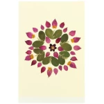 GLOBO Fair Trade Grußkarte Wildblumen ABENDSONNE