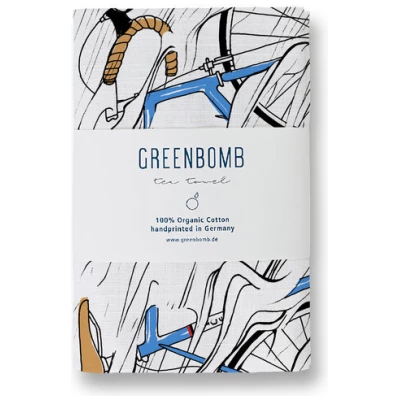 GREENBOMB Bike Storm Tea Towel - Geschirrtuch