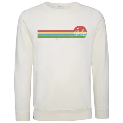 GREENBOMB Bike Sunset Stripes Summer Wild - Sweatshirt für Herren
