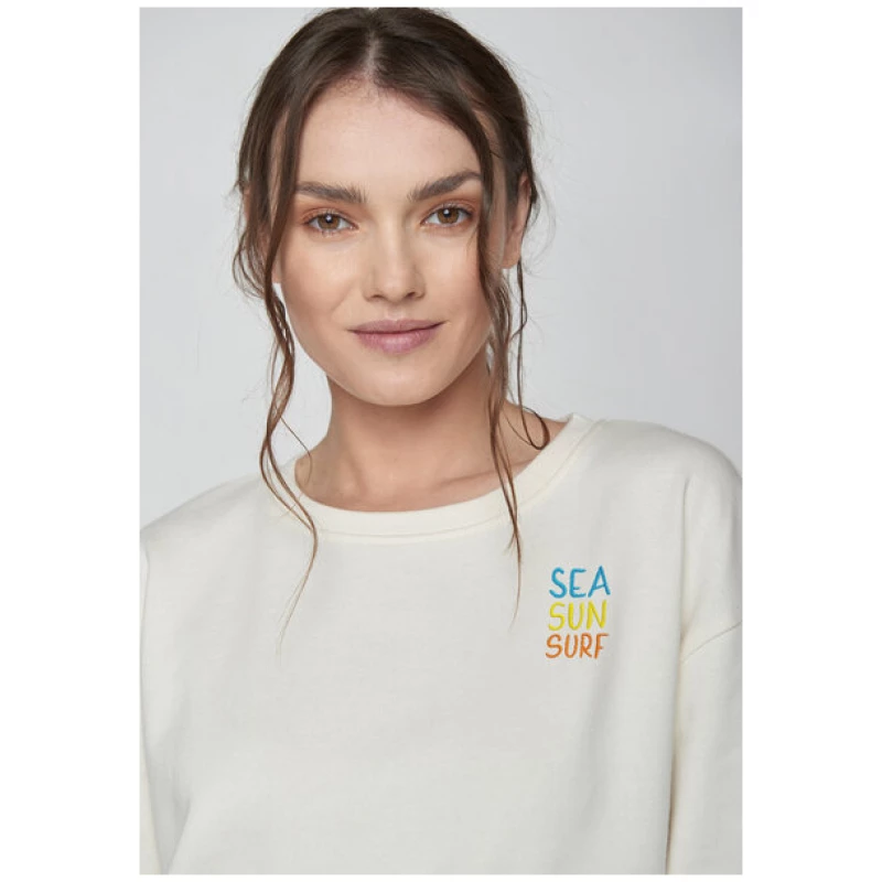 GREENBOMB Lifestyle Sea Sun Surf Summer Canty - Sweatshirt für Damen