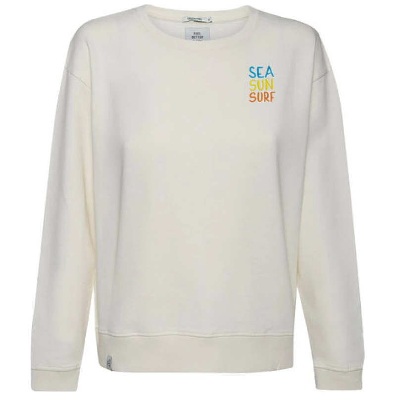 GREENBOMB Lifestyle Sea Sun Surf Summer Canty - Sweatshirt für Damen