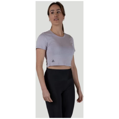 Iron Roots PF61.Wood Crop Top - Lilac Pink