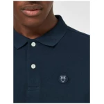 KnowledgeCotton Apparel Polo Shirt - TOKE - basic badge polo aus Bio-Baumwolle
