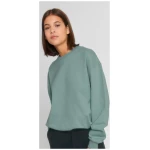 Kultgut GOTS zertifiziert - Damen Sweatshirt Relaxed Fit /Aloe