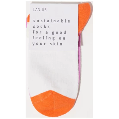 LANIUS Sneaker Socken aus Bio-Baumwolle