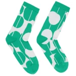 LANIUS Socken Print Graphic Dots aus Bio-Baumwolle
