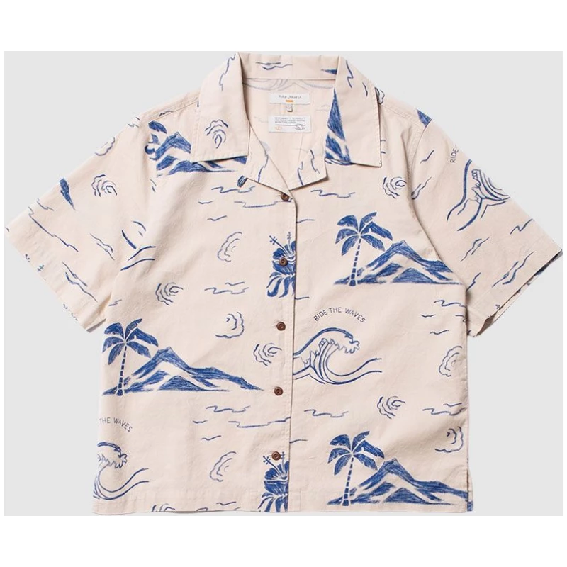Moa Waves Hawaii Shirt