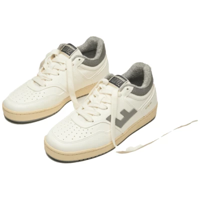 Sneaker Retro 90s White Stone Vanilla