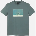 T-Shirt Agave Bike Summer Grün