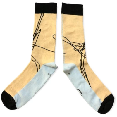 UKAI Socken mit eingestricktem Muster