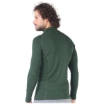Woolona Langarmshirt - ASTRO - 100% Merinowolle (Zip)