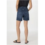 hessnatur Damen Jeans Shorts Relaxed aus Bio-Denim - blau - Größe 29