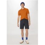 hessnatur Herren Chino Shorts LENN Regular aus Bio-Baumwolle - blau - Größe 46