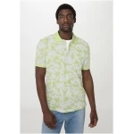 hessnatur Herren Zwirn Polo Shirt Regular aus Bio-Baumwolle - grün - Größe 46