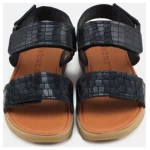 nature footwear Karen Sandal Pull Up Leather - Black