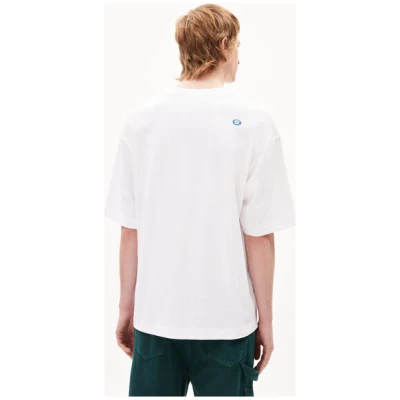 ARMEDANGELS OLAAN PIXXEL FRUITS - Herren Heavyweight T-Shirt Oversized Fit aus Bio-Baumwoll Mix