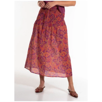 Alma & Lovis 2 in 1: Print-Kleid und -Rock aus Bio-Baumwoll-Batist | Phoenix Skirt Dress