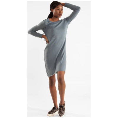 Alma & Lovis Softes Kleid aus Bio-Baumwolle mit Wolle | Cotwoll Dress