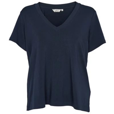 Basic Apparel T-Shirt JOLINE mit V-Ausschnitt aus Tencel