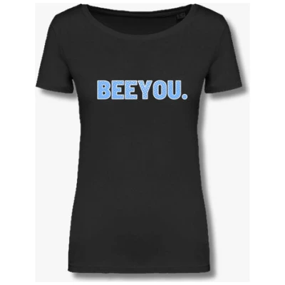 Beeyou. Clothes T-Shirt aus Bio-Baumwolle mit gepunktetem Beeyou-Design
