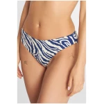 Bikini Bottom Sanda Zebra Blau