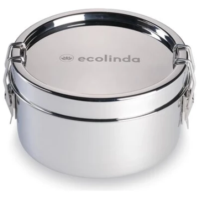 Ecolinda "DAILY" 700ml - Handgefertigte, Auslaufsichere Edelstahl Lunchbox
