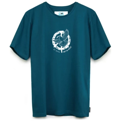 Gary Mash T-Shirt At Peace aus Bio-Baumwolle