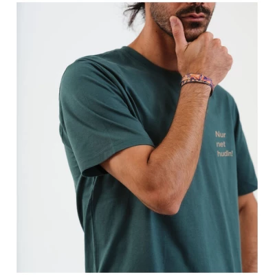 Gary Mash T-Shirt Nur net hudln! aus Biobaumwolle