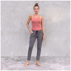 Jaya HOSE SIDNEY - Coole&bequeme Yoga-& Loungewear-Hose, elastisches, dünnes French Terry Sweat Stoff
