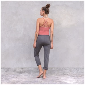 Jaya HOSE SIDNEY - Coole&bequeme Yoga-& Loungewear-Hose, elastisches, dünnes French Terry Sweat Stoff