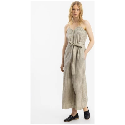 Jumpsuit Relaxed Heavy Pinstripe