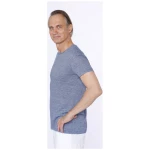 Kaipara - Merino Sportswear URBAN Wolle-Leinen Shirt Herren Kurzarm Regular 140WL