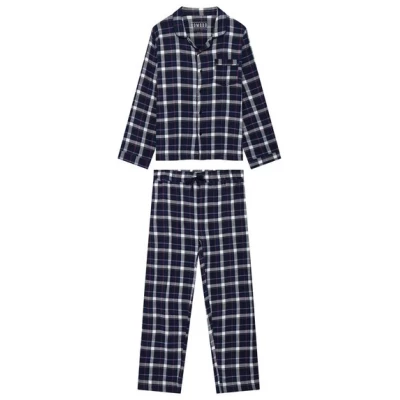 Komodo Pyjama Set Karomuster aus Bio-Baumwolle Modell: JimJam