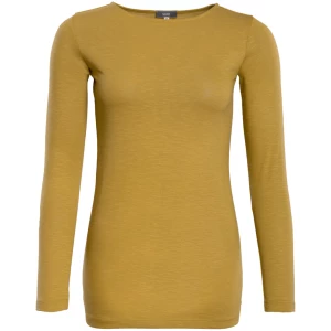 LIVING CRAFTS - Damen Langarm-Shirt - Gelb (100% Bio-Baumwolle), Nachhaltige Mode, Bio Bekleidung