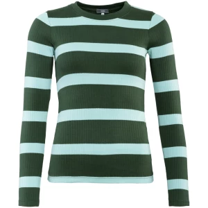 LIVING CRAFTS - Damen Langarm-Shirt - Mehrfarbig (100% Bio-Baumwolle), Nachhaltige Mode, Bio Bekleidung