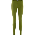 LIVING CRAFTS - Damen Lange Unterhose - Grün (55% Bio-Wolle; 45% Bio-Baumwolle), Nachhaltige Mode, Bio Bekleidung