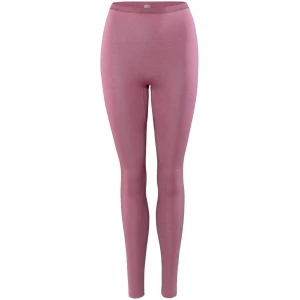 LIVING CRAFTS - Damen Lange Unterhose - Pink (70% Bio-Wolle; 30% Seide), Nachhaltige Mode, Bio Bekleidung