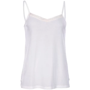 LIVING CRAFTS - Damen Night Top - Weiß (100% Bio-Baumwolle), Nachhaltige Mode, Bio Bekleidung