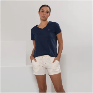 LIVING CRAFTS - Damen Schlaf-Shorts - Beige (100% Bio-Baumwolle), Nachhaltige Mode, Bio Bekleidung