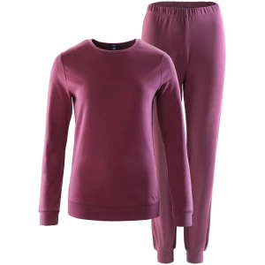LIVING CRAFTS - Damen Schlafanzug - Rot (100% Bio-Baumwolle), Nachhaltige Mode, Bio Bekleidung